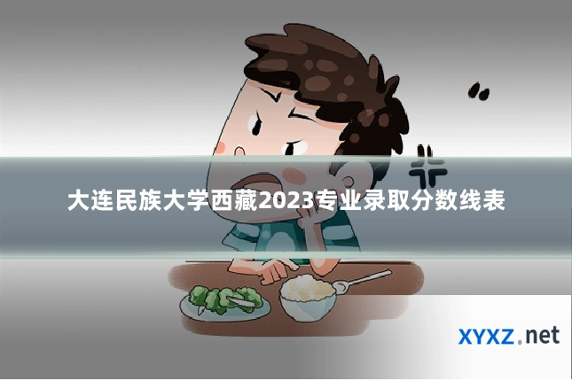 大连民族大学西藏2023专业录取分数线表