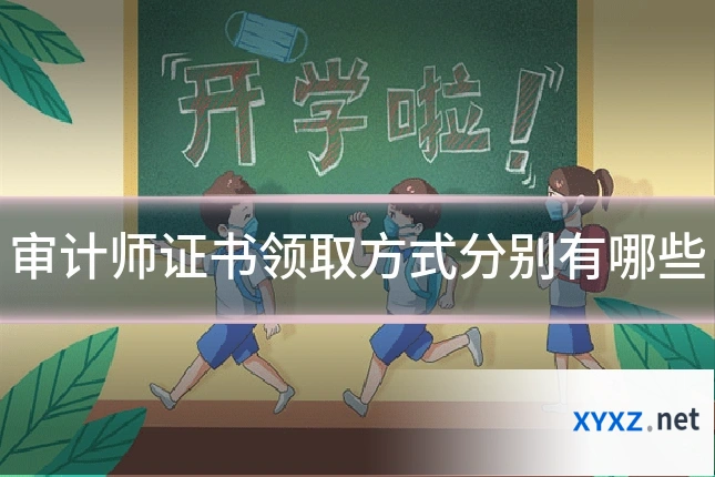 审计师证书领取方式分别有哪些