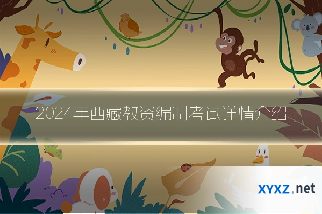 2024年西藏教资编制考试详情介绍
