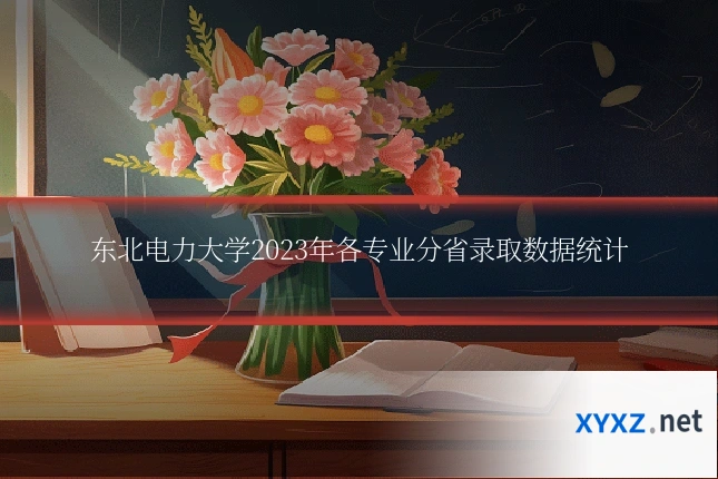 东北电力大学2023年各专业分省录取数据统计